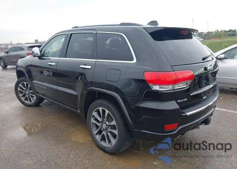 2017 Jeep Grand Cherokee Overland z USA, uszkodzony, nr VIN 1C4RJFCG5HC904470